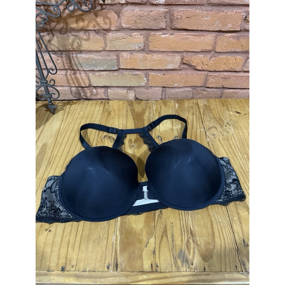 Torrid Curve Black Lace Tan 48 C Front Clasp Basics Sexy Plus Size